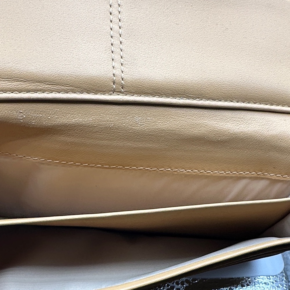 Vintage Coach SoHo Natural Tan and Brown leather Women's Wallet - Picture 12 of 16
